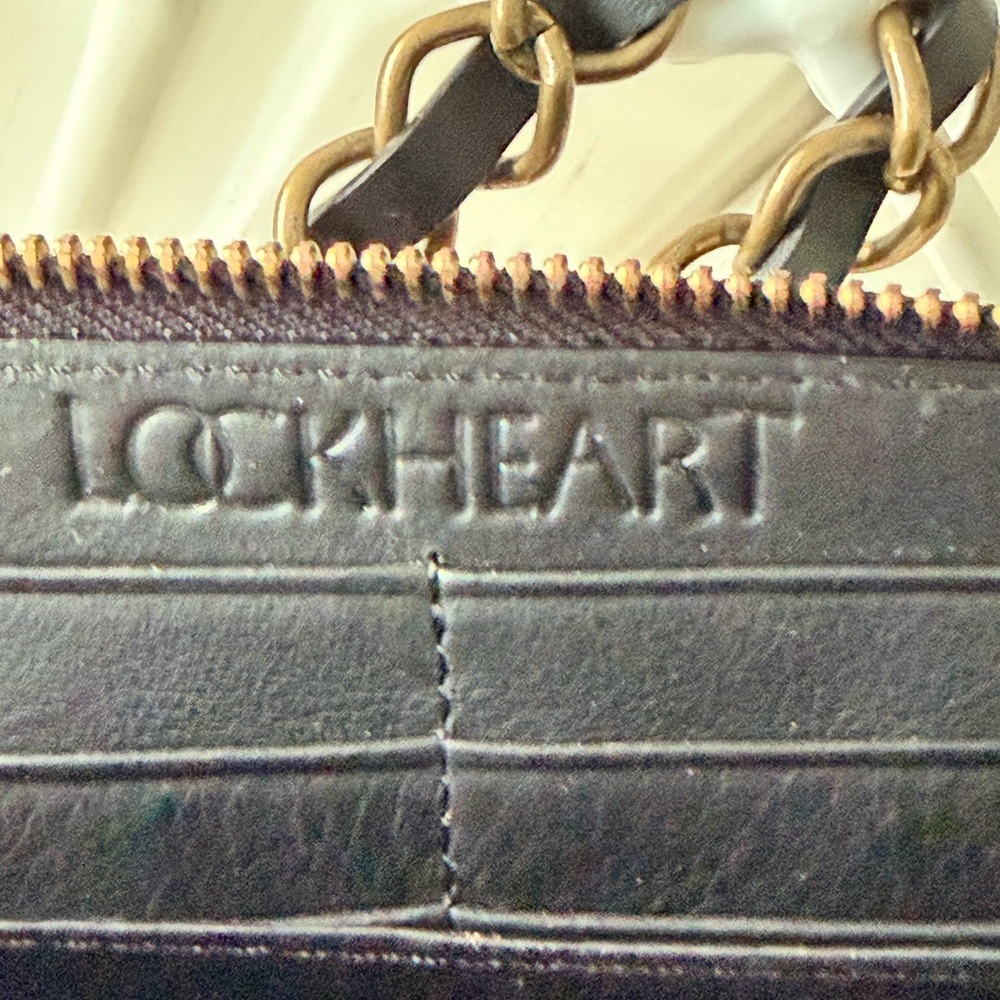 Lockhart Black Leather Women's Wallet - Picture 3 of 3